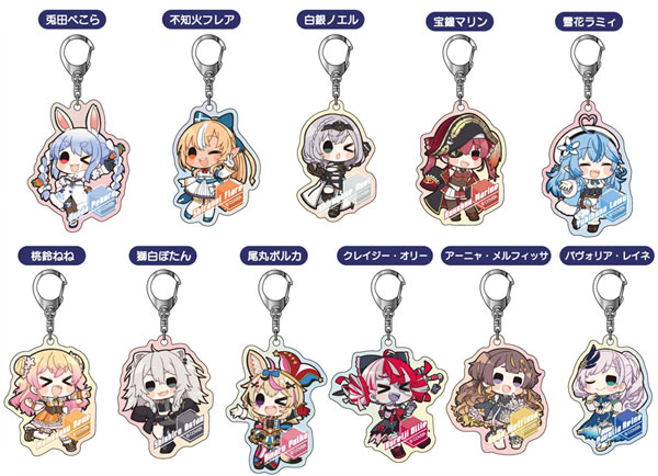 ファミマで「ホロライブ ReGLOSS」のアクスタ/アクキーが2025年1月16日店頭発売、ファミマコラボのビジュアルがグッズで登場 – コンビニ  チェッカー ホロライブ FLOWGLOW ファミリーマート アクリルキーホルダー